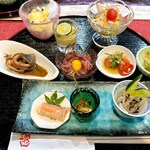 あっちゃん食堂 - おまかせコース一例