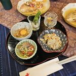あっちゃん食堂 - おまかせコース一例