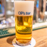 OP's Bar - アサヒスーパードライ