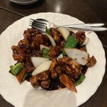 名菜館 - 黒酢酢豚