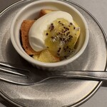 PEP spanish bar 調布店 - デザートのシフォンケーキ