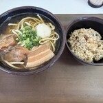 とよみそば - とよみそば（ジューシー付）