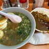 玉ちゃん - 料理写真:たまご入りそば カレーセット