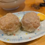 らーめん かねかつ - おかみのシウマイ300円