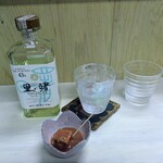 tell me キッチン - 黒糖焼酎里の曙GOLD43度