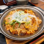 街かど屋 - 料理写真:鶏かつ玉子とじ定食