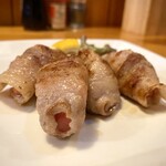 もっちゃん - トマト豚バラ焼き