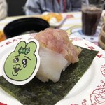 スシロー - とろたくおハギ　イカ乗せ