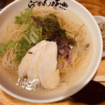 利尻らーめん味楽 - 宗谷の塩らーめん（1100円）＋とろろ昆布（アプリクーポン）