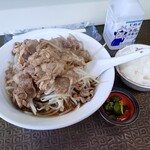 燕京 - 焼肉ラーメン＋半ライス
