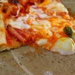 Kuwa Monpe - ピザ断面