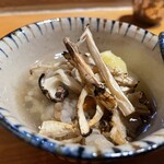 浅草じゅうろく - お椀　松茸の餡かけご飯