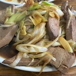 いづみ亭 - ネギレバ　※ねぎ増しは不可