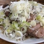 いづみ亭 - 塩レバ　ねぎ増し