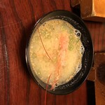 うを正 - 握りの付け合わせとして、嬉しいあら汁