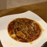 川越 蔵ふと - 牛すじトマト煮込み（少なめ）