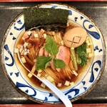 真 卓朗商店 - ・プレミアム巴醤油と鴨のらぁ麺 1,300円/税込
・くんたま 170円/税込