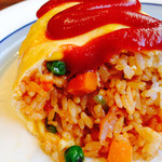 ロゼ - オムライス 中身