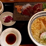 わらじや - 戻りかつおたたき定食