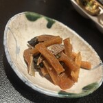 食家あさくさ - ニシンと大根　山椒の実の醤油漬け