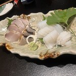 食家あさくさ - 沖サワラ　スミイカ