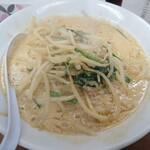 けんちゃんラーメン - ねりごまラーメン 850円 大盛 100円 値引き 50円