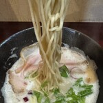 らぁ麺つけ麺Lab すすりどき - 23番かな？美味しい全粒粉の麺