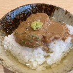 旬彩よこ川 - 2膳目鯛茶漬けさんでーす。