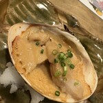 とく山 - はまぐりの胡麻味噌焼き