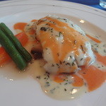 カジュアルフレンチ アミューズ - 2014/9　白身魚とムースの白ワイン蒸し