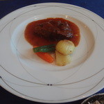 カジュアルフレンチ アミューズ - 2014/9　　スペイン産イベリコ豚のやわらか煮込み