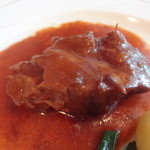 カジュアルフレンチ アミューズ - 2014/9　　スペイン産イベリコ豚のやわらか煮込み