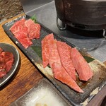 万両 - 上カルビと上ロース