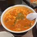 万両 - ユッケジャンスープ