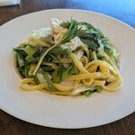 ZEN RESORT NIKKO - 湯葉と魚介の豆乳わさびパスタ♪