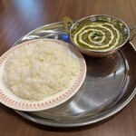 SAVOR THE ASIAN TABLE - サグチキンカレーとライス('25/10/25)