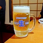 町家のおだいどこ いを浬 - サントリー生ビール