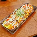 ふぐと鉄板焼 がぶ飲み酒場 - ミルフィーユとんぺい焼き