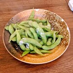 ふぐと鉄板焼 がぶ飲み酒場 - 枝豆