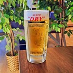 ふぐと鉄板焼 がぶ飲み酒場 - アサヒスーパードライ