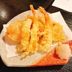 萩屋本家 - 天婦羅盛り合わせです