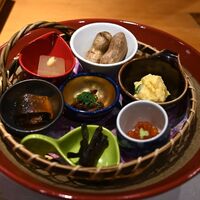 柳家錦 - 八寸。酒の肴に