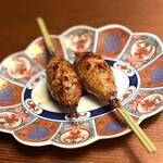 銀座鳥真 - 串焼き　つくね