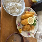 かねまつ食堂 - 料理写真:ミックスフライ定食1200円