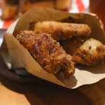 BAKERY&BURGER JB's TOKYO - JB's チキン ドリンク(茶葉淹れアイスティ)セット@税込490円