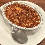 焼肉 山河 田端店 - クレームブリュレ風アイスクリーム
