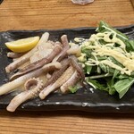 酒場 やまと - イカゲソのガーリックいため