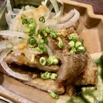 宵ノねこ - 揚げ豚　香味ダレかけ