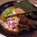 中華そば 色即是空 - 味噌ラーメン(1200円)