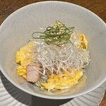 cafe RIN - マグロのサイコロステーキととろろ昆布ごはん①